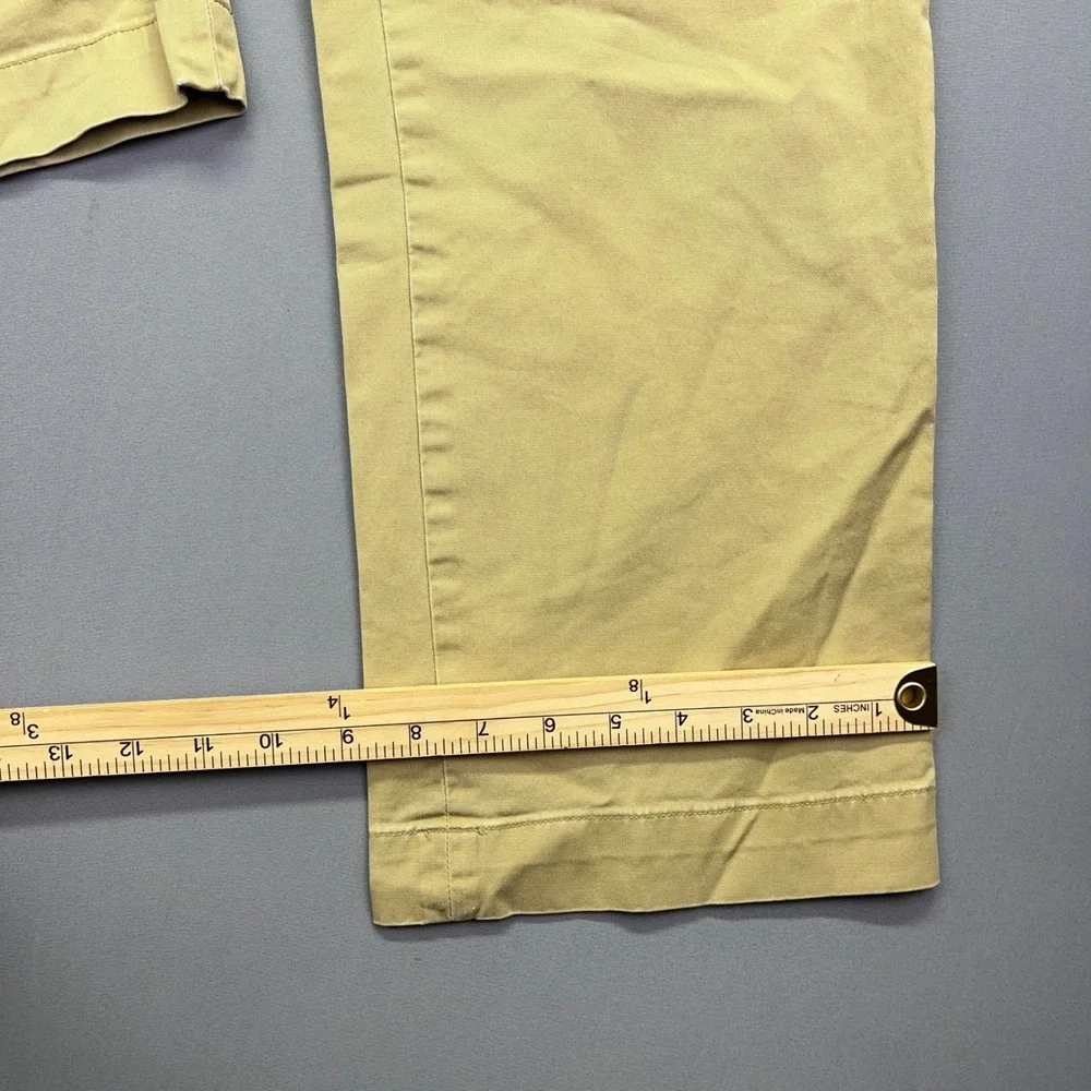 Polo Ralph Lauren Stretch Classic Fit Chino Pants‎ Khaki Beige Mens 35x30